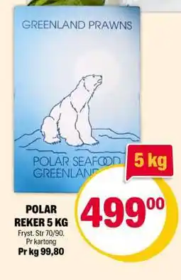 Coop Extra POLAR REKER 5 KG tilbud