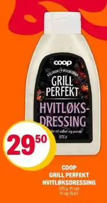 Coop Extra COOP GRILL PERFEKT HVITLØKSDRESSING tilbud