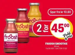 Coop Extra FROOSH SMOOTHIE tilbud