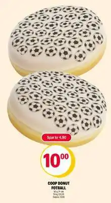 Coop Extra COOP DONUT FOTBALL tilbud