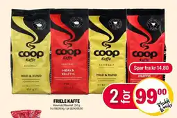Coop Extra FRIELE KAFFE tilbud