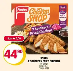 Coop Extra Findus tilbud