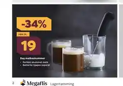 Megaflis Day melkeskummer tilbud