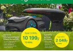 Felleskjøpet Gardena robotgressklipper Sileno Sense 600 tilbud