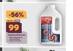 Megaflis Plumbo Proff Aktiv Gel tilbud