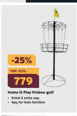 Megaflis Home It Play frisbee-golf tilbud