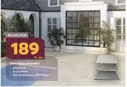 Megaflis Serie Slate flisheller tilbud