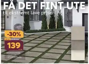 Megaflis Serie Konkrete flisheller tilbud