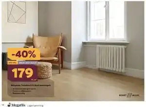 Megaflis BerryAlloc Trendline 8 XL Duni laminatgulv tilbud