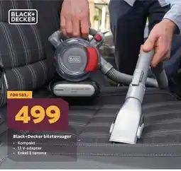 Megaflis Black+Decker bilstøvsuger tilbud