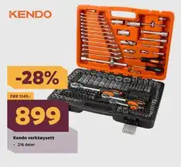 Megaflis Kendo verktøysett tilbud