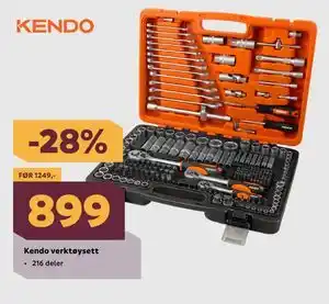 Megaflis Kendo verktøysett tilbud
