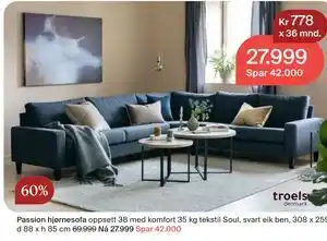 Passion hjørnesofa