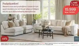 Møbelringen Maemo 4-seter, Medlemspris tilbud