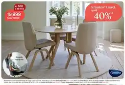 Møbelringen Stressless Laurel spisestol large tilbud