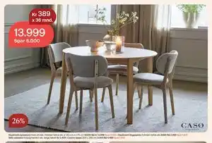 Møbelringen Daydream spisebord tilbud