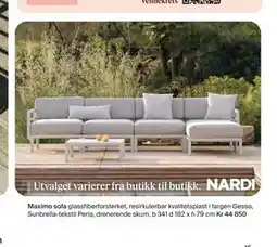 Møbelringen Maximo sofa tilbud