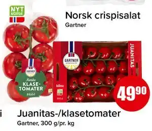 Spar Juanitas-/klasetomater tilbud