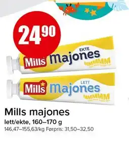 Spar Mills majones tilbud