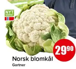 Spar Norsk blomkål tilbud