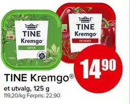 Spar TINE Kremgo tilbud
