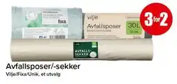 Spar Avfallsposer/-sekker tilbud