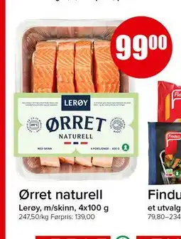Spar Ørret naturell tilbud