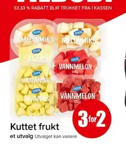 Spar Kuttet frukt tilbud