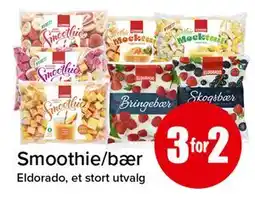 Spar Smoothie/bær tilbud