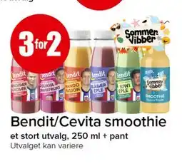 Spar Bendit/Cevita smoothie tilbud