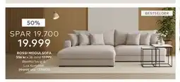 Skeidar ROSSI MODULSOFA tilbud