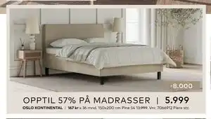 Skeidar OSLO KONTINENTAL tilbud