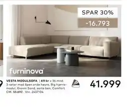 Skeidar VESTA MODULSOFA tilbud