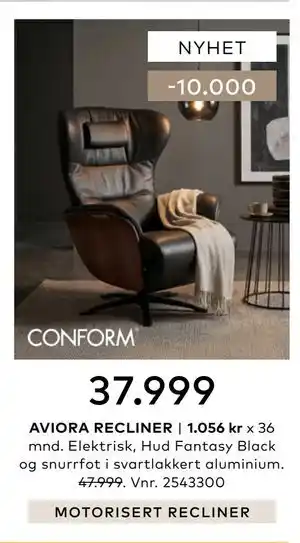 Skeidar AVIORA RECLINER tilbud
