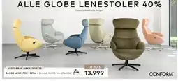 Skeidar GLOBE LENESTOL tilbud
