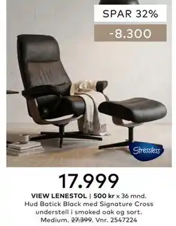 Skeidar VIEW LENESTOL tilbud
