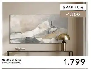 Skeidar NORDIC SHAPES tilbud