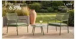 Skeidar Orlando loungesett tilbud