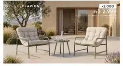 Skeidar Clarion loungesett tilbud