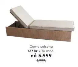 Skeidar Como solseng tilbud
