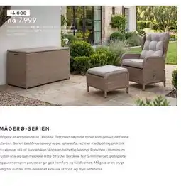 Skeidar Mågerø Recliner tilbud