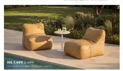 Skeidar Bean solstol beige tilbud