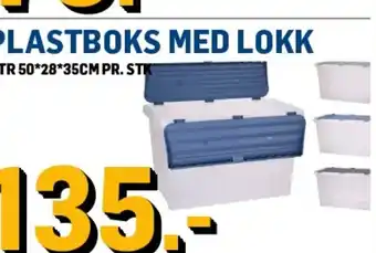 Plastboks med lokk