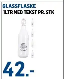 Price Lagerbutikk Glassflaske tilbud