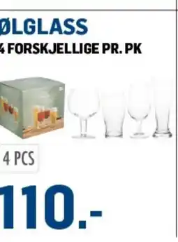 Price Lagerbutikk Ølglass tilbud