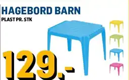 Price Lagerbutikk Hagebord barn tilbud