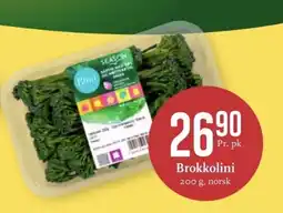 CC Mat Brokkolini , norsk tilbud