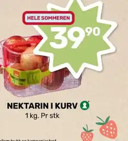 Coop Marked Nektarin i kurv o pr stk tilbud