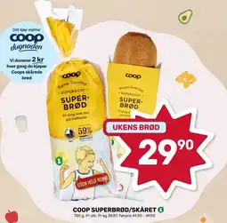Coop Marked Coop superbrød/skåret tilbud