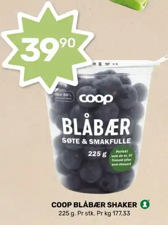 Coop Marked Coop blåbær shaker tilbud